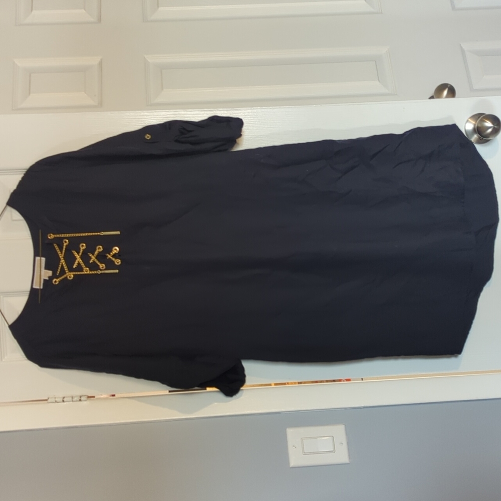 Micheal kors navy blue dress